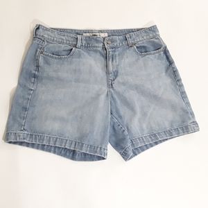 Womens Classic High Rise Jean Shorts 10